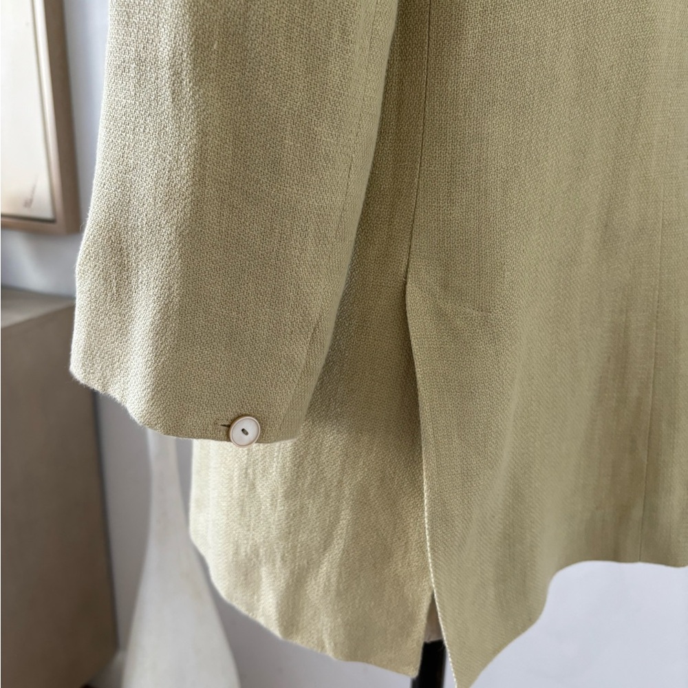 Massimo Dutti Limited Edition Linen Pant Suit size 6 - Picture 4 of 14